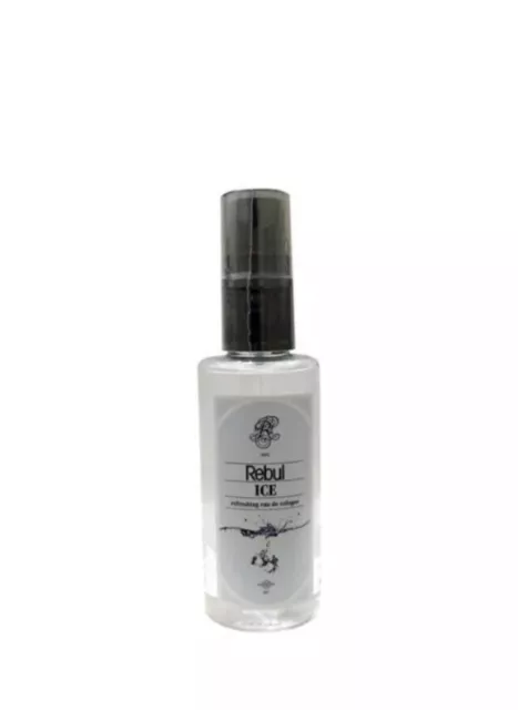 Spray refrescante de hielo Rebul eau de cologne, unisex, 1,7 oz (50 ml)