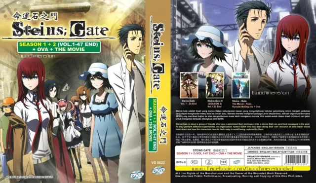 Anime DVD Steins Gate Season 12 Volume 1-47 End OVA the 