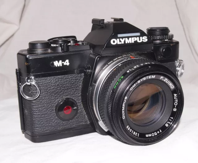 Olympus OM4 35mm SLR Camera With 50mm f/1.8 Zuiko Lens