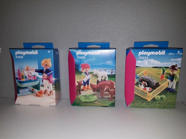 Lot De 3 Boîtes PLAYMOBIL Special Plus - Réfs 4764, 4759, 5296 - Dès 4 Ans - Neuf