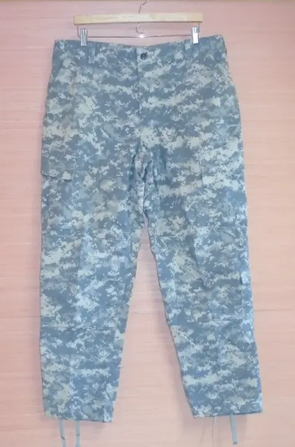 USGI Army Combat Uniform ACU Camo Pants Trousers Ripstop 50/50 Sz Large Regular
