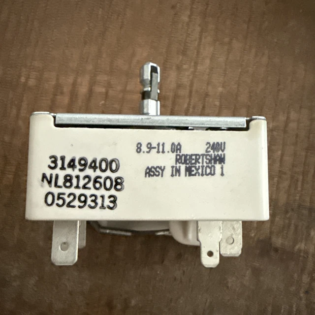 Infinite Switch 3148954 Range Burner Infinite Switch For
