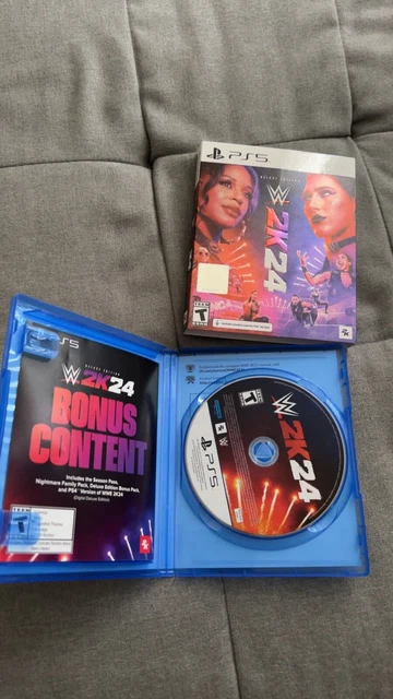 WWE 2K24 Deluxe Edition Game For Sony PlayStation 5 PS5 Console | SHEIN A