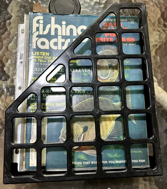 FISHING FACTS MAGAZINE 12 ISSUE LOT 1979 Complete Set Vintage good