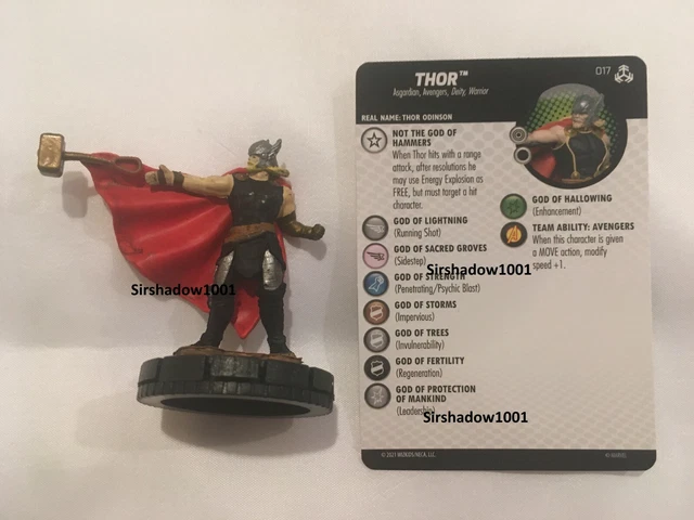 Heroclix Thor 017 Marvel Avengers War of the Realms