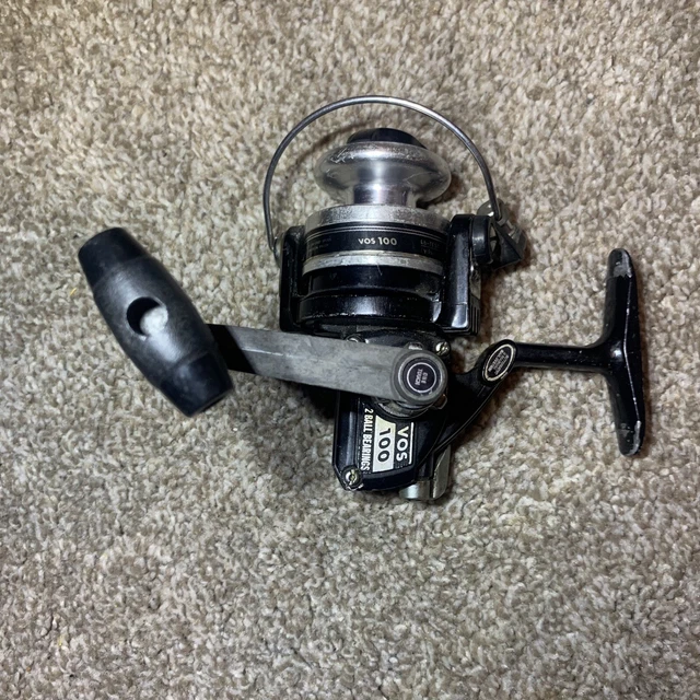 VINTAGE OLYMPIC VOS 100 Spinning Fishing ReelJapan 60.00 PicClick