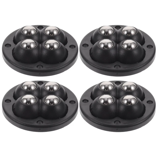 4 pz rulli autoadesivi mini ruote girevoli mini scooter black baby