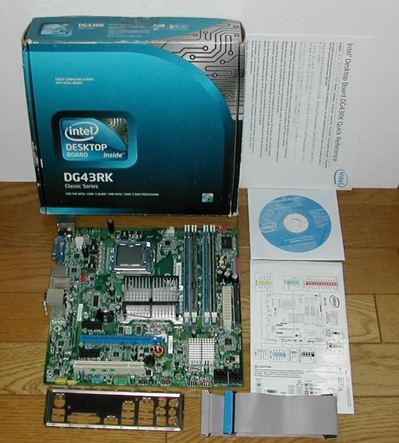 CPU メモリ付き　Intel　DG43RK　LGA775 INTEL DG43RK LGA775 with CPU memory $139.66 - PicClick CA