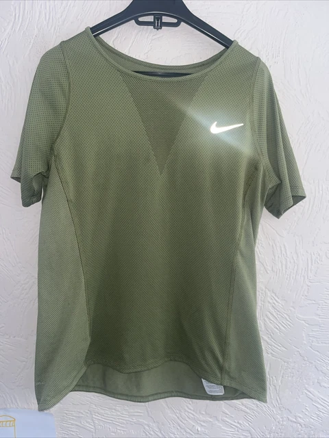 MEN S NIKE ZONAL Cooling Stripe Golf Polo Grey Size Medium 15.70