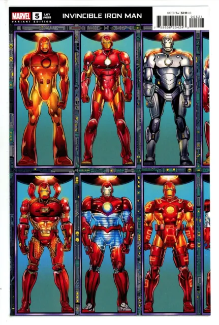 Invincible Iron Man Vol 4 #5 Marvel (2023) Bob Layton Variant