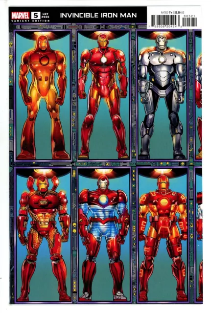 Invincible Iron Man Vol 4 #5 Marvel (2023) Bob Layton Variant