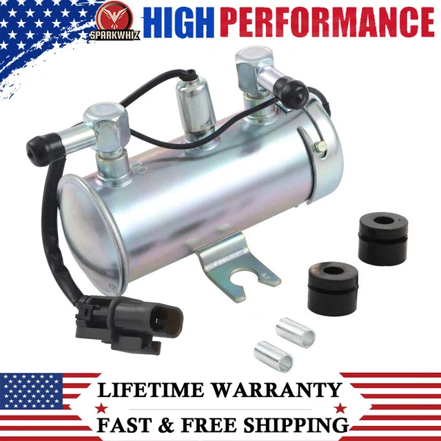 New 24V Electric Universal Petrol Diesel Fuel Pump Facet Silver Style Tractor Us