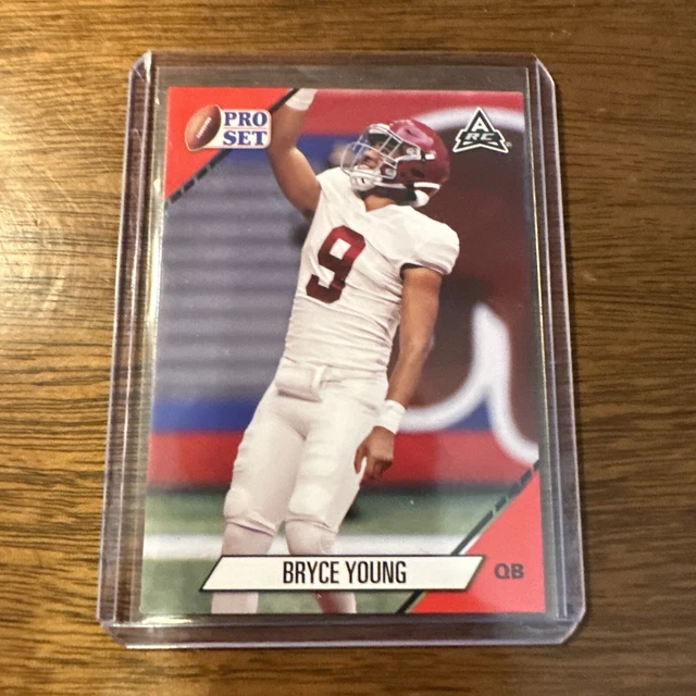CARTE BRYCE YOUNG ROOKIE Alabama Crimson Tide 2021 Leaf ProSet Football 