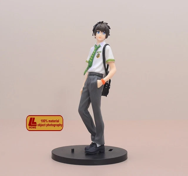 ANIME ANIMATED MOVIE Your Name Tachibana Taki stand PVC action Figure