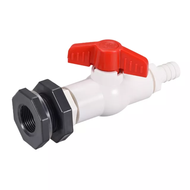 Robinet à Bille Cannelé Connecteur G3/4 Raccord Adaptateur Gris pour Eau