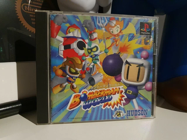 BOMBERMAN WORLD SONY PS1 Playstation Jap NTSC Hudson EUR 9,99