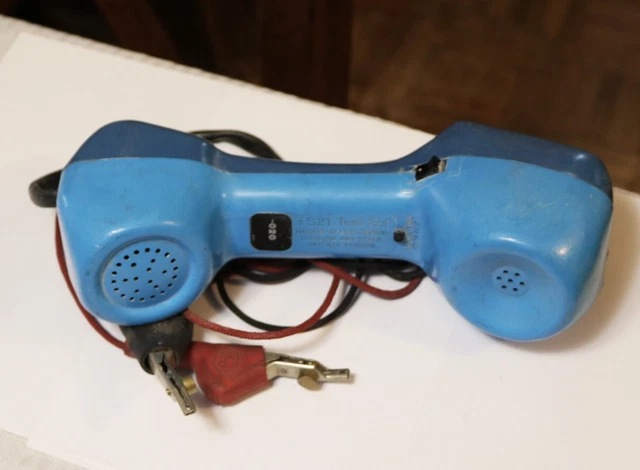 Harris Dracon Division TS21 Test Set Telephone Lineman Service Made in USA