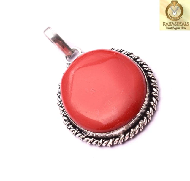 Coral Plated Pendant Enchanting Jewellery 14 GM Value-Priced @1.99-67113