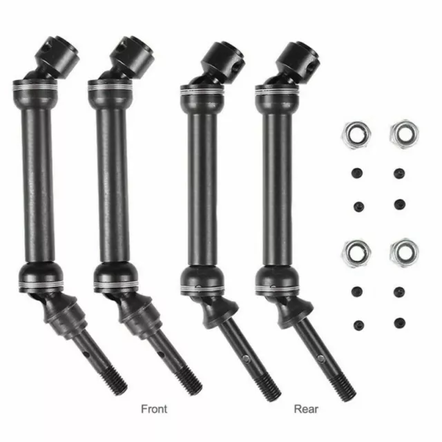 Metal Front/Rear Drive Shaft Split Type Parts For 1/10 RC Car Traxxas Slash 4X4