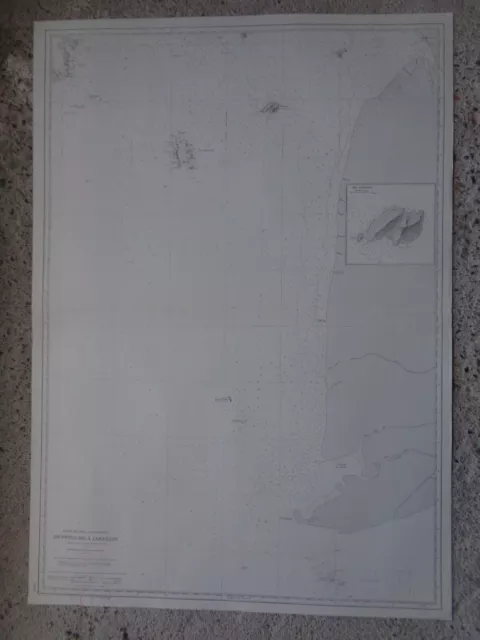 CARTE MARINE  De Poulo Obi à Tamassou  Golfe de Siam - Cochinchine  1960