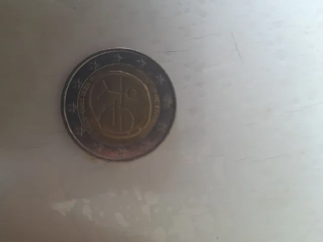 Pièce de 2 euros RARE, Bonhomme UEM 1999-2009 française
