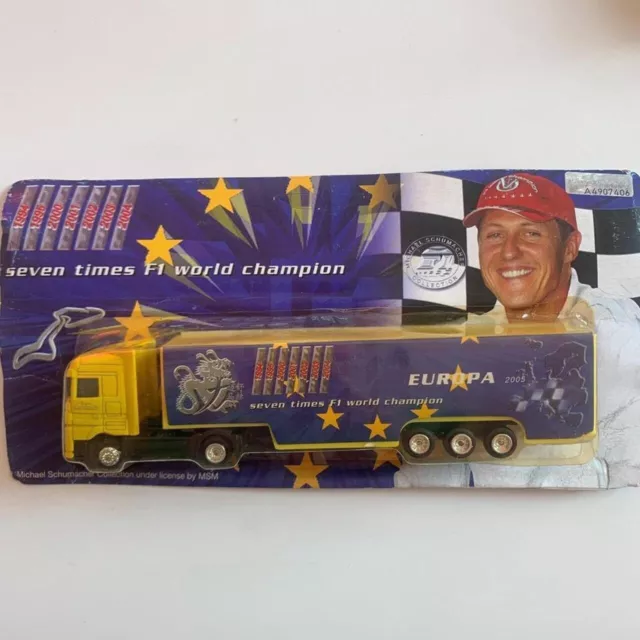 Michael Schumacher 7 Times F1 Champion Collection Truck Limited Edition Mercedes