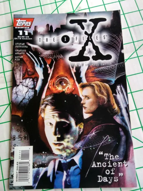 Topps Comics - The X Files Vol.1 #11  - Nov 1995 - The Ancient Of Days