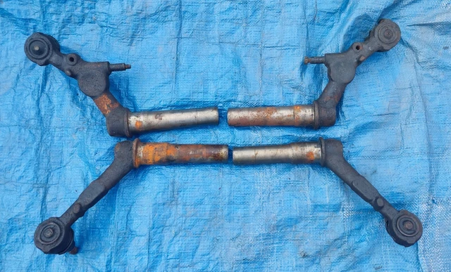 GENUINE VW T2 Bay Window Trailing Drop Torsion Arms Front Beam ...