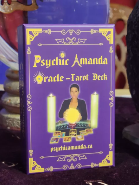 Psychic Amanda Official Tarot-Oracle Card Deck Limited Edition Only 150 Made