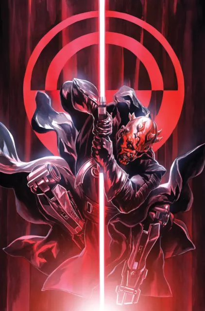 [2 Pack] Star Wars: Darth Maul - Black, White & Red #1 Unknown Comics Felipe Mas 3