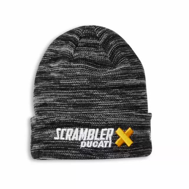 DUCATI New Era Scrambler Cross Winter Mütze StrickMütze Beanie NEU