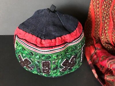 Old Handmade Turkmenistan Hat / Cap …beautiful collector’s item