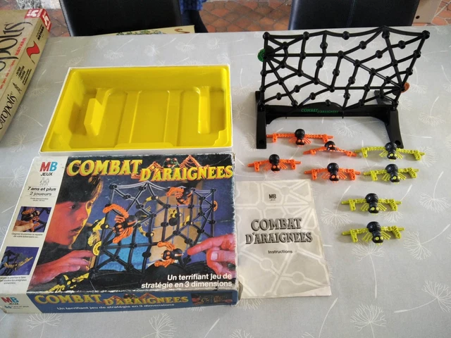 Jeu De Société Vintage MB Tifou Le Dinosaure - Complet 1989 - Dinosaure Fonctionnel - Bon état