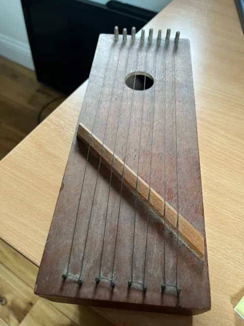 Box Zither handmade wooden stringed musical instrument CHECK VIDEO