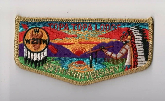 Topa Topa Lodge 291 S-45, 45th Anniversary, Ventura County Council, California