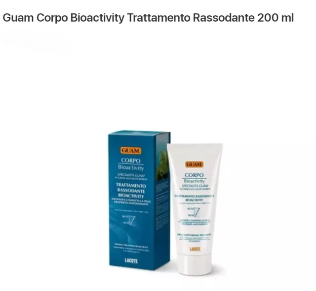 Trattamento Rassodante Bioactivity Guam Corpo 200ml