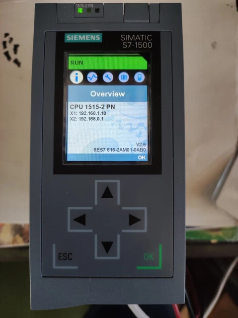 Siemens SIMATIC S7-1500 CPU 1515-2 PN 6ES7515-2AM01-0AB0