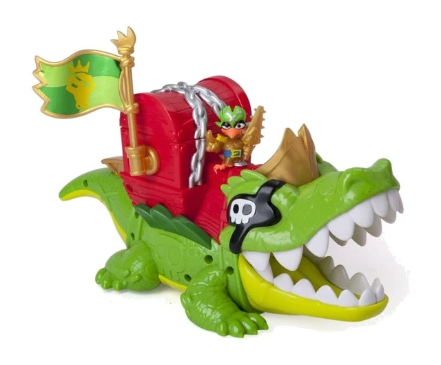 PLAYSET DE COCODRILO pirata con figura PIRATIX-ADVENTURE-WORLD-KING ...
