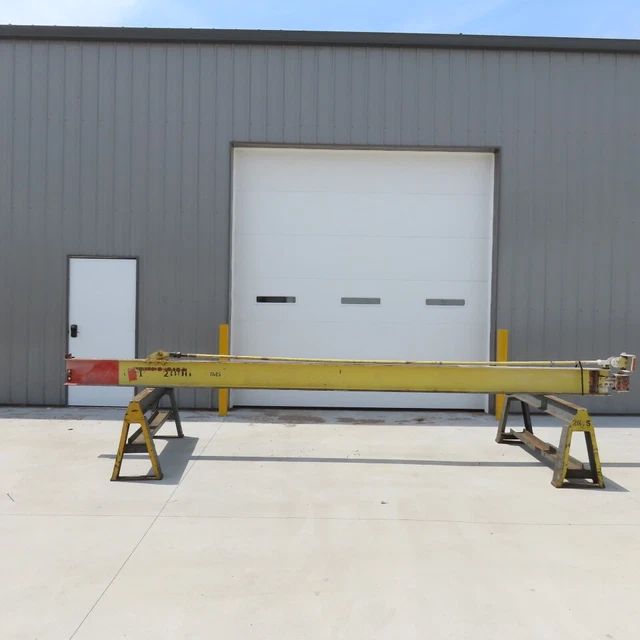 2000Lb (1Ton) Cap. Wall-Mount Overbraced Tie-Rod Jib Crane 212" Swing