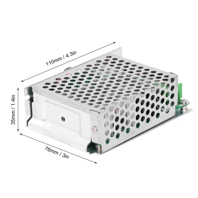 DC Motor Speed Controller Low Noise 12~50V Stepless Speed Regulation Motor