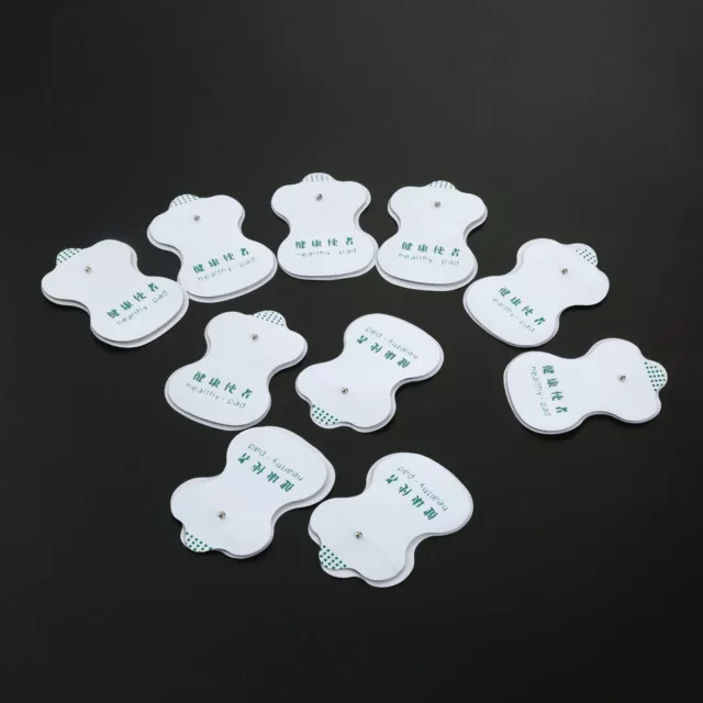 10pcs 7.8x5.2cm Electrode Pads F Massager Tens Units Therapy Machine Spare Parts