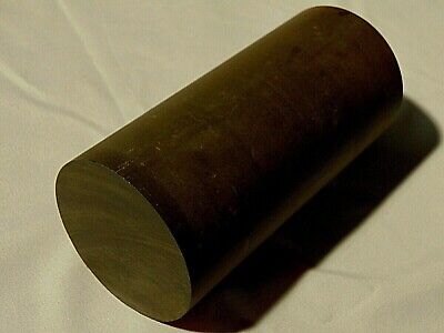 Ebonite Rod-Negro - 75mm de diámetro 150mm de largo