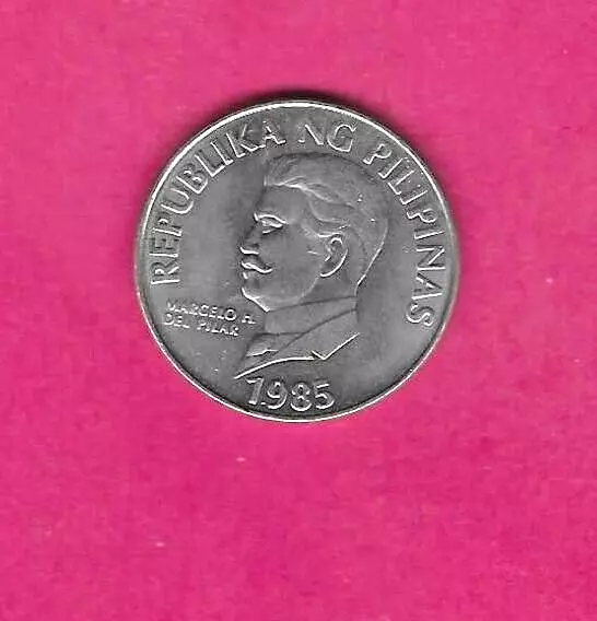 Philippines Km242.1 1985 50 Semtimos Uncirculated-Unc Old Vintage  Coin