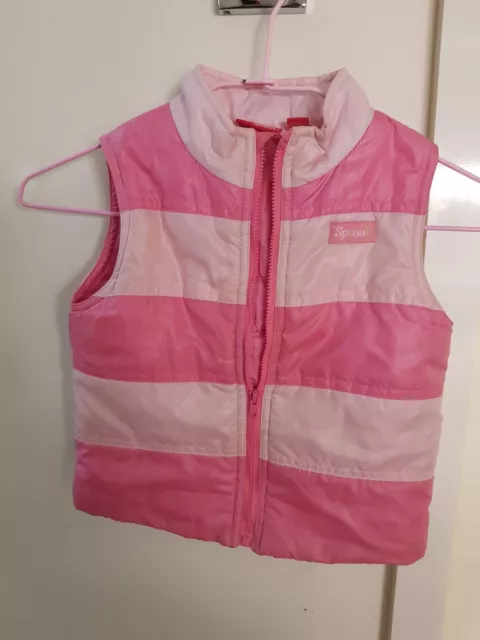 Sprout Pink Vest Size 2