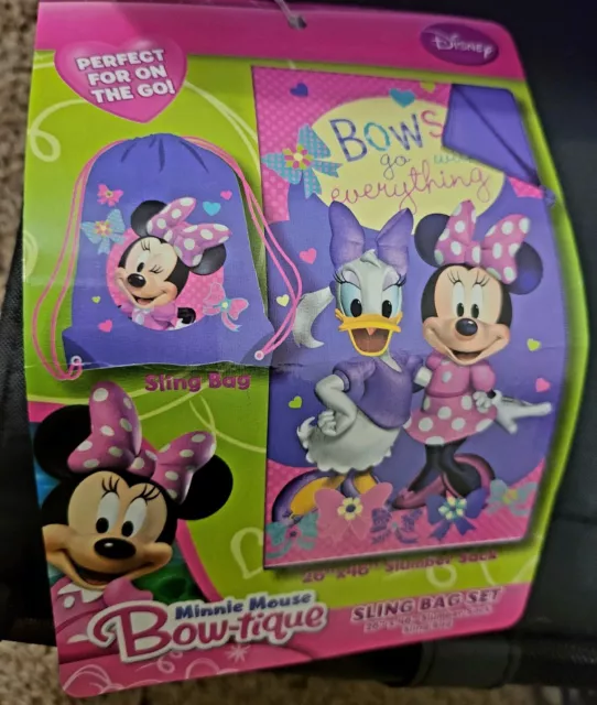 Disney Minnie Mouse Bow-Tique Purple Sling Bag
