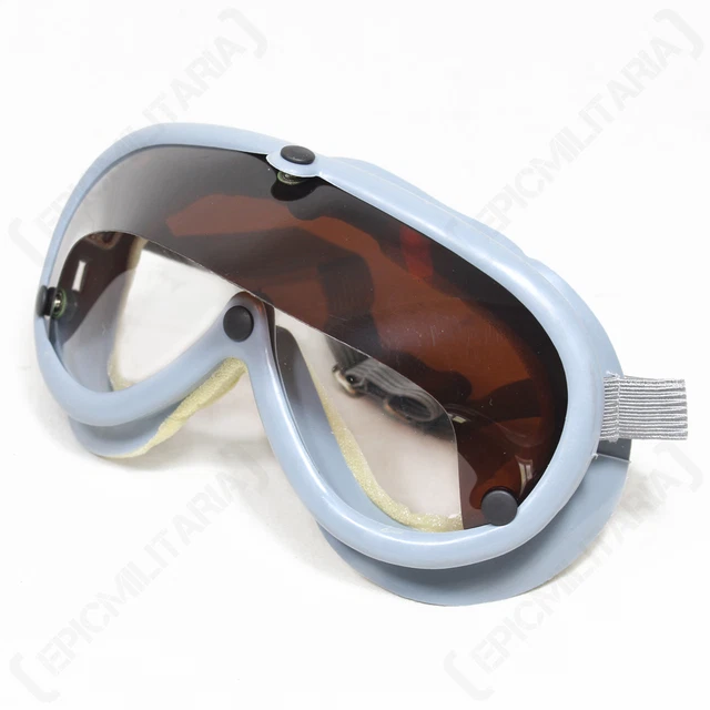 Original Bundeswehr DUST GOGGLES - Germany Army Surplus Military Safety Glasses Original Bundeswehr DUST GOGGLES - Germany Army Surplus Military Safety Glasses