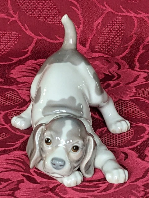 Lladro Spain 'Spaniel' Pup Dog Dad Grandad Mum Nanna Grandma Birthday Christmas