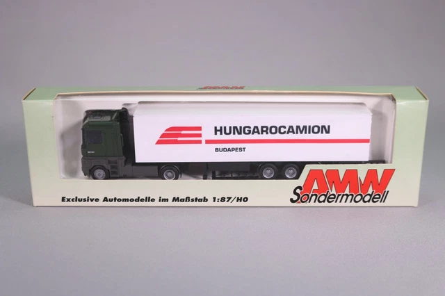 LG2592 AWM AMW AUTOMODELLE Ho 1/87 Renault AE500 semi remorque Vache