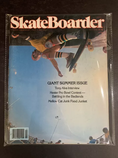 July 1978 * Skateboarder Magazine * Vol 4 No 12 * Pipeline * Centerfold #MOT-29