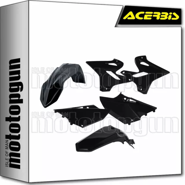 Acerbis 0017874 Kit Plastiche Nero Yamaha Yz 250 2015 15 2016 16 2017 17